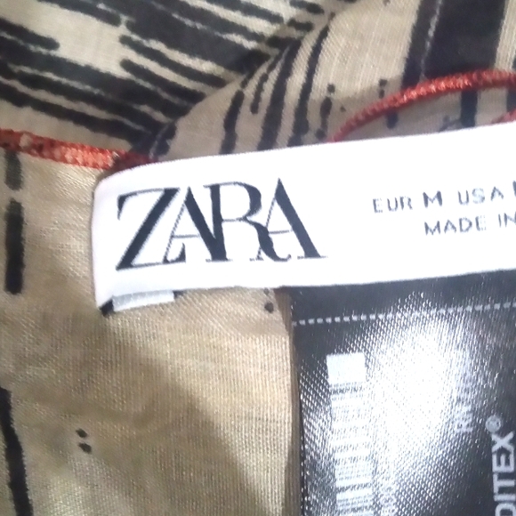 Zara Multicolor Scarf   Beautiful New - Picture 3 of 4